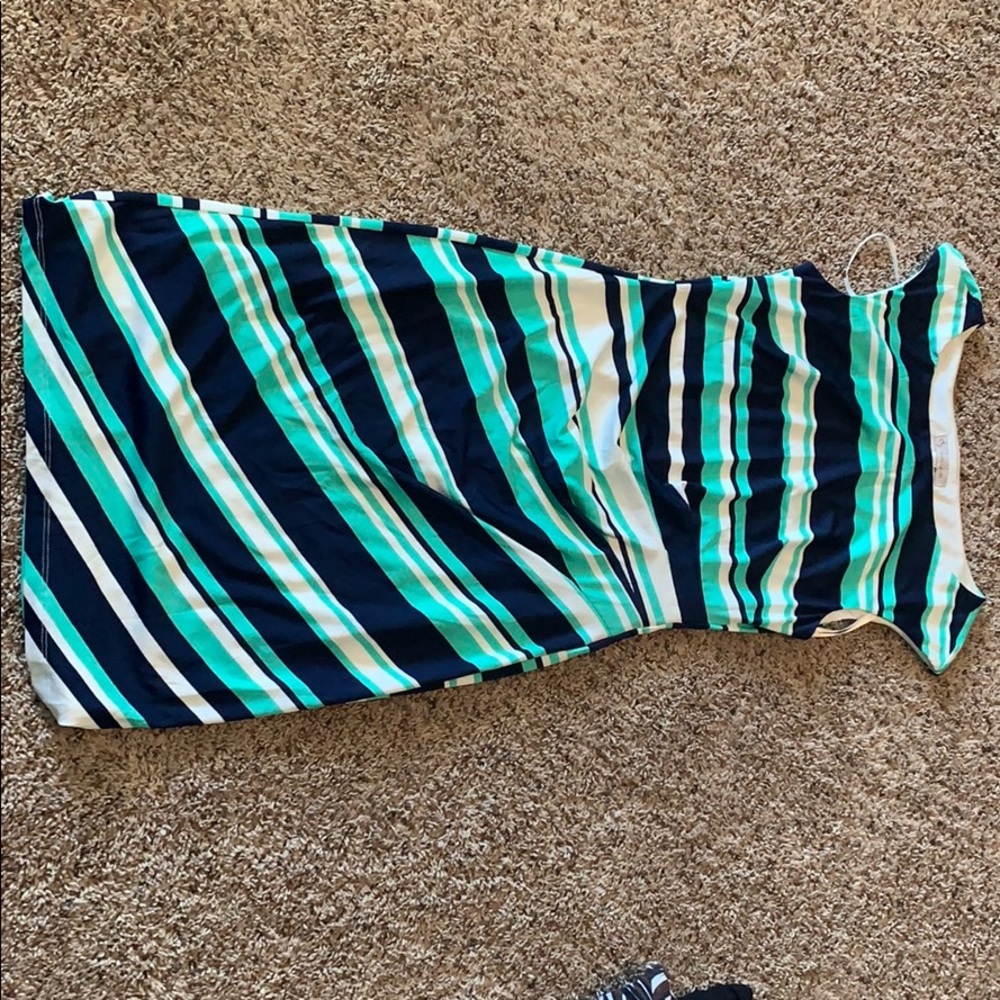 cute striped dress size 6